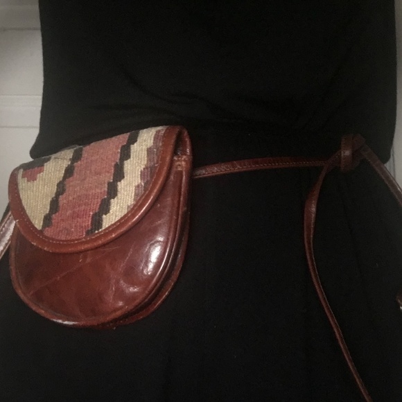 Host Pick! Kilim Mini Convertible 3-Way Bag - Picture 2 of 9